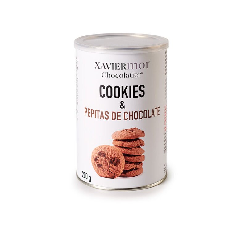 Lata Cookies Pepitas Chocolate Sin Azucares Gr Xavier Mor